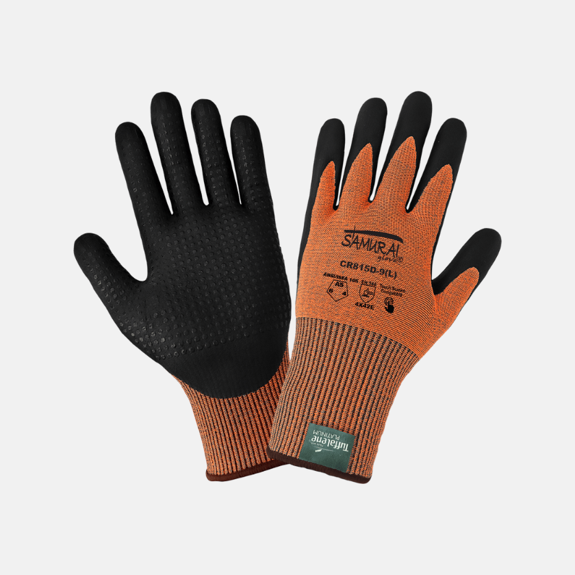 Food Grade 13G Uncoated EN388 Level 5 Cut Proof Gloves