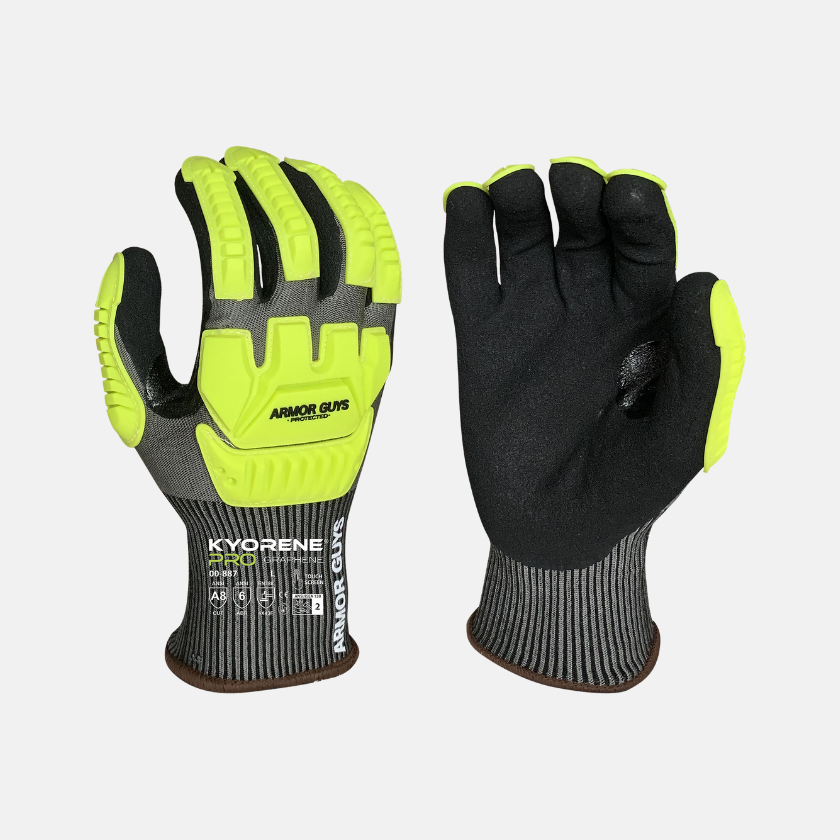 Coated Waterproof Winter Work Gloves - ANSI/ISEA 105-2016 Cut Level A5