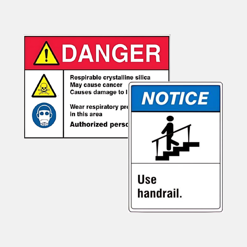 ANSI Graphic Signs