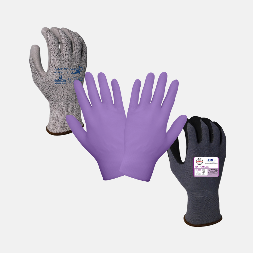Samurai Glove - Cut Resistant Gloves Made With Tuffalene Platinum -  Polyurethane Palm - Cut Level A2