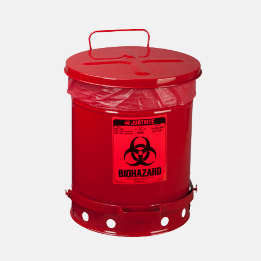 Biohazard Waste Cans — Safety & Packaging Sales