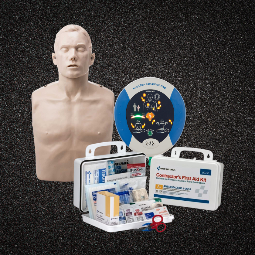 AED, CPR, & First Aid — Safety & Packaging Sales