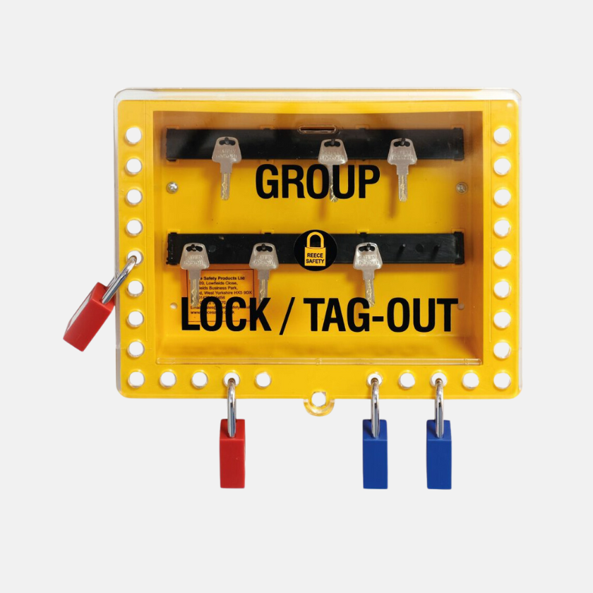 Lock Off Isolation Box Lockout Boxes — Safety & Packaging Sales