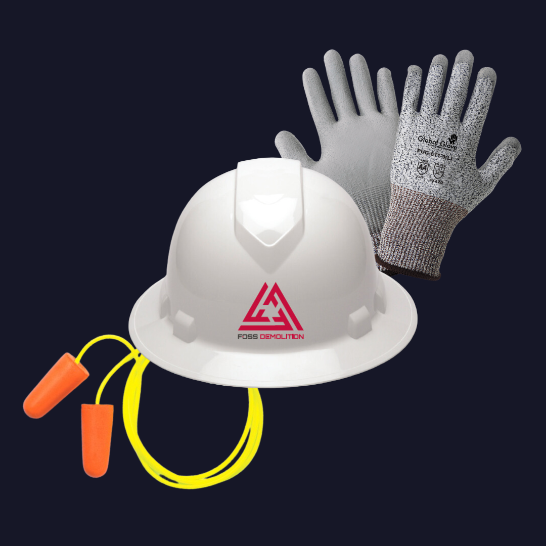 Image showcasing Foss Demolition PPE — Safety & Packaging Sales