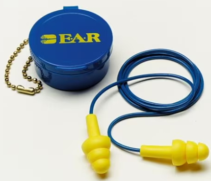 3M™ E-A-R™ UltraFit™ Earplugs, Corded w/Carrying Case, NRR 25dB, 25 Pairs per Box