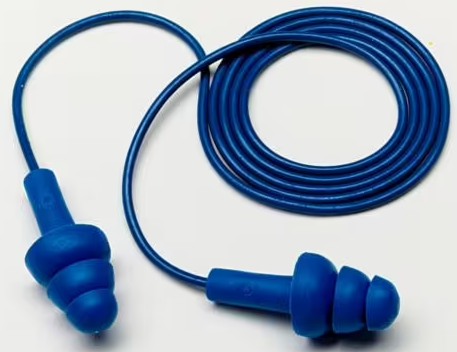 3M™ E-A-R™ UltraFit™ Earplugs, Metal Detectable, Corded, NRR 25dB, 200 Pairs per Box