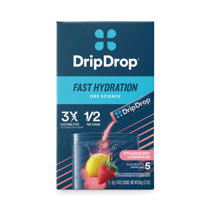 DripDrop 16oz. Single Serve Hydration Drink Mix, Vend Pack
