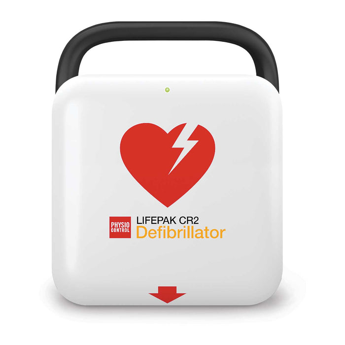LIFEPAK® CR2 AED, Fully-Automatic, USB, English, Handle