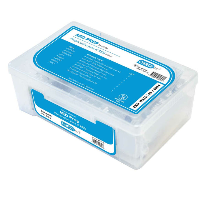 CARDIACT™ LIFEPAK® CR2 Fully-Automatic, WIFI, English, Handle, Wall Cabinet - Alarmed