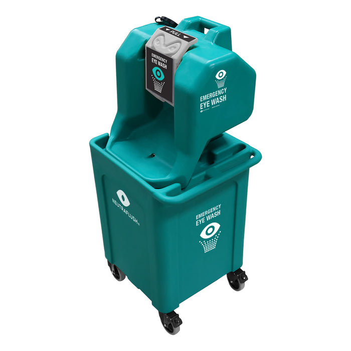 Heavy Duty Portable Gravity Fed 16 Gal Eyewash Station