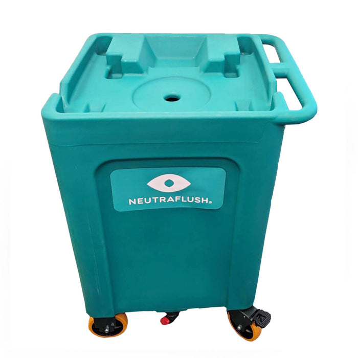 NeutraFlush Rolling Drain Cart Stand for 16 Gal Eyewash Station