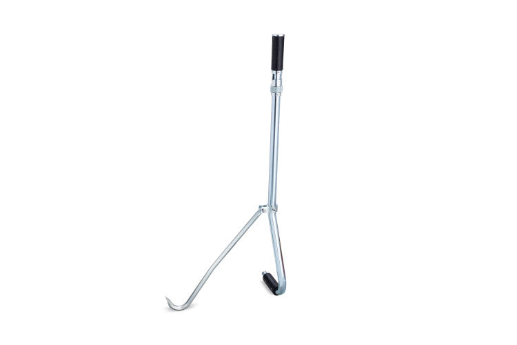 Manhole Lid Lifter, 42" H, 21", All Steel Alloy Hook, Support Leg