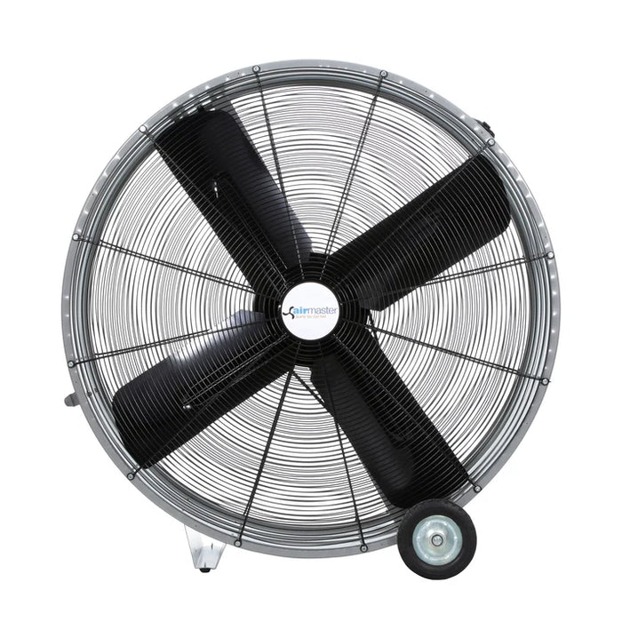 Portable Belt Drive Mancoolers, 4 Blades, 48", 385 rpm