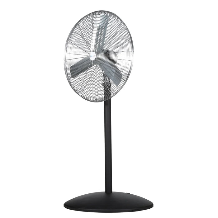 Industrial Air Circulator, Non-Oscillating, Adjustable Pedestal Mount, 30", 1/3 hp, 3-Speed