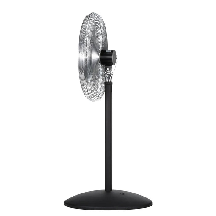 Commercial Non-Oscillating Air Circulator, Adj. Pedestal, 24", 1/4 hp, 3-Speed