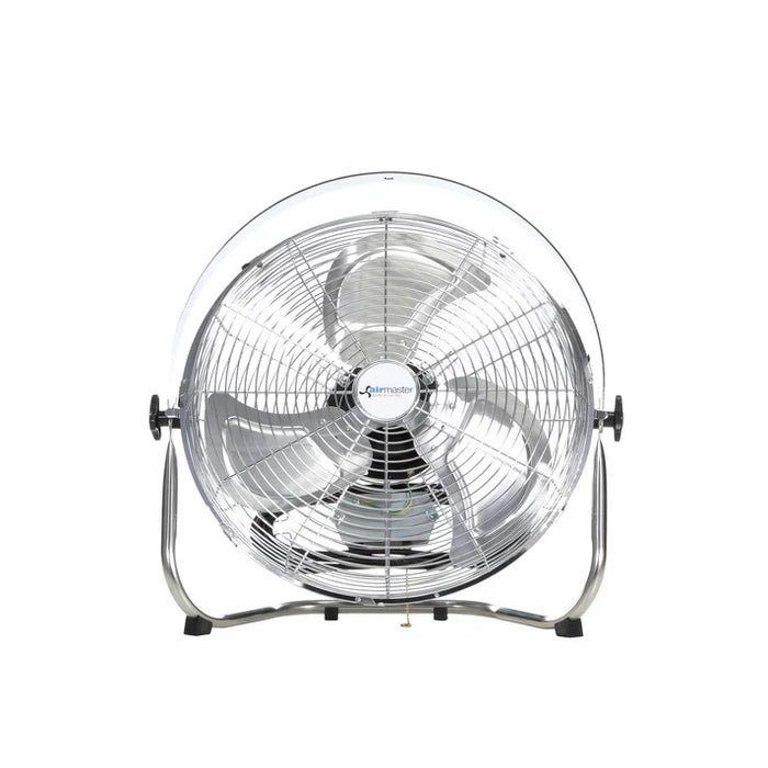 High Velocity Low Stand Fan, Swivel, Yoke Mount, 18", 1/8 hp, 3-Speed