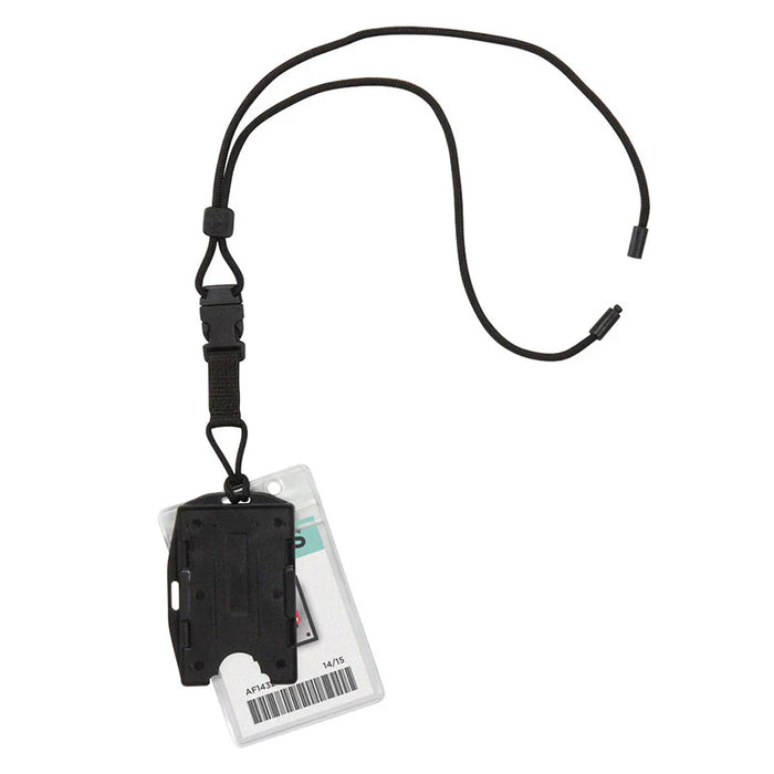 5mm Secure Entry Breakaway Lanyard, Black