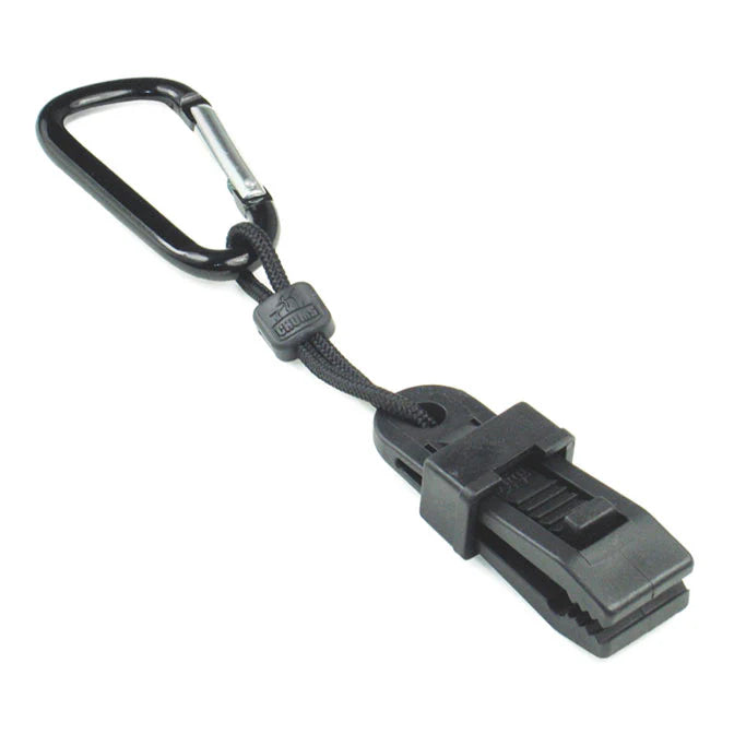 Glove Clip Carabiner, Black