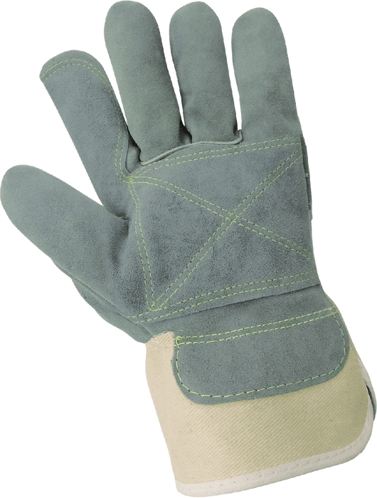 Big Ole® G2 Premium Top Grade, Side Select Double Tanned Split Cow Leather Palm, Double Palm