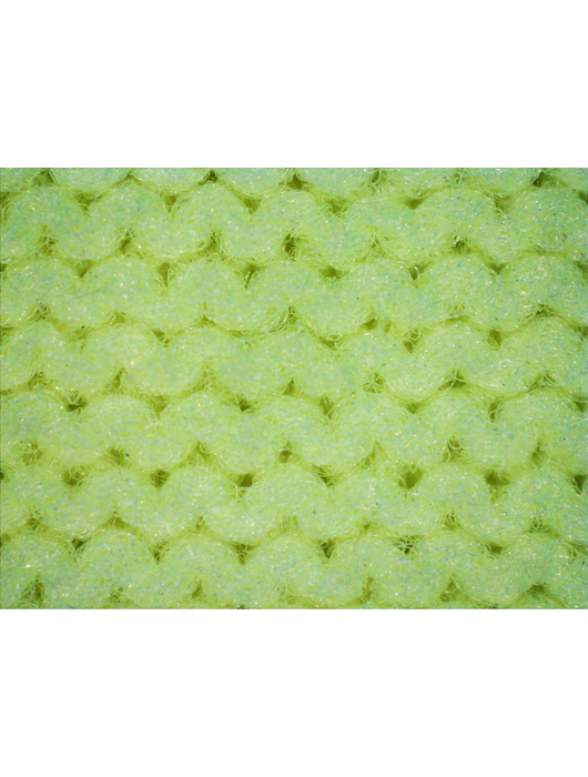 Ice Gripster® Low Temperature, 13g Hi-Vis Lime Seamless Nylon Shell, Brushed Acrylic Terry Cloth Inner Liner, Foam PVC ¾ Coated Palm, Knit Wrist, ANSI/ISEA 105 cut level A2