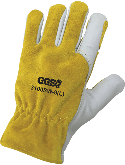 Premium Cowhide Drivers Gloves Commonly Used for Spot Welding