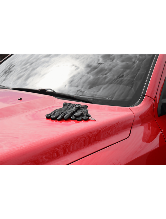 Premium Grade Black Grain Deerskin, 40 grams of 3M™ Thinsulate™ Insulation, Keystone Thumb, Open Cuff