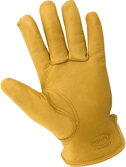 Premium Insulated Grain Deerskin Gloves