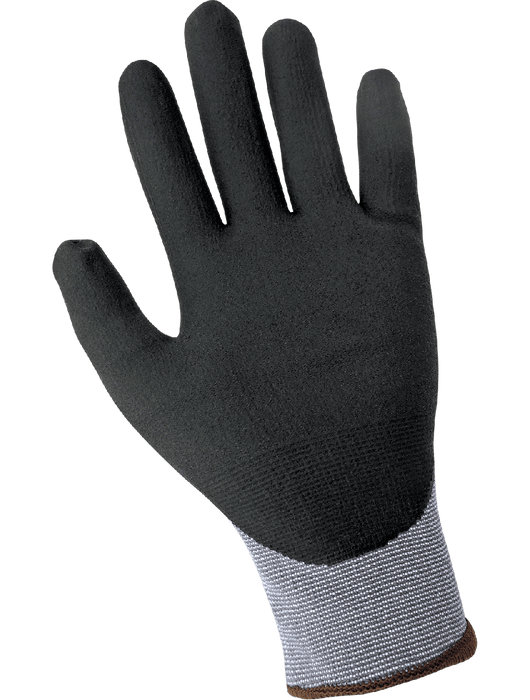 Tsunami Grip® - New Foam Technology Nitrile, 15 Gauge Gray Nylon Shell, Vend Pack