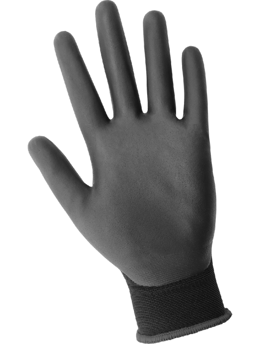 Tsunami Grip® - 21g Seamless Nylon Shell, Black Foam Nitrile Coated