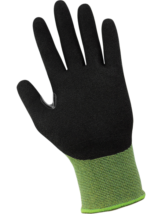 Tsunami Grip® XFT Touch Screen Compatible Xtreme Foam Coated Bamboo Gloves, 15-Gauge, Knit Wrist