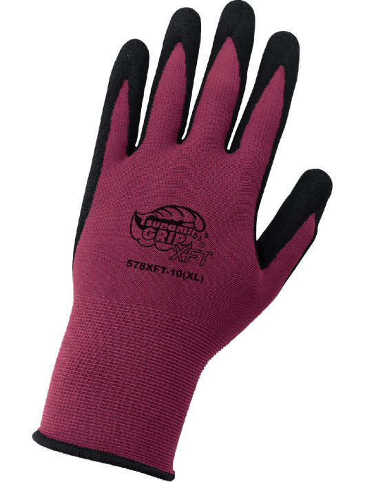 Tsunami Grip® XFT, Variety Pack of Xtreme Foam Technology Coated Nylon Gloves