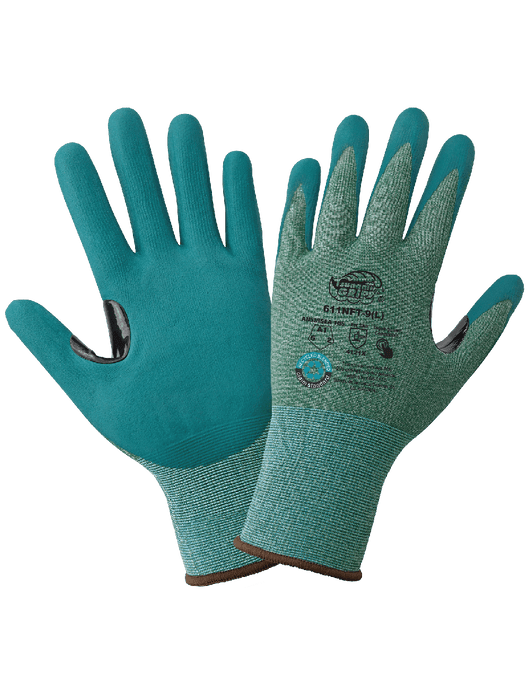 Tsunami Grip® 15-Gauge Nitrile Coated Touch Screen Gloves Made w/Recycled Polyester