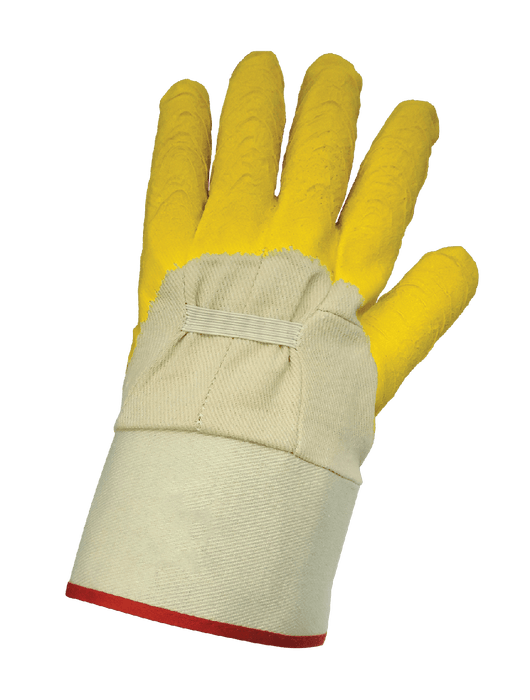 Gripster® Tuff - Economy Grade Rubber, Five Piece Cotton Canvas, Safety Cuff, Men's