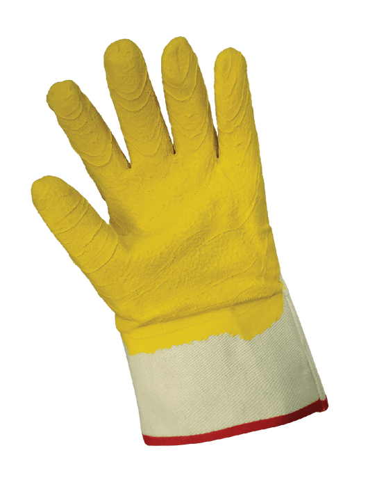 Gripster® Tuff - Economy Grade Rubber, Five Piece Cotton Canvas, Safety Cuff, Men's