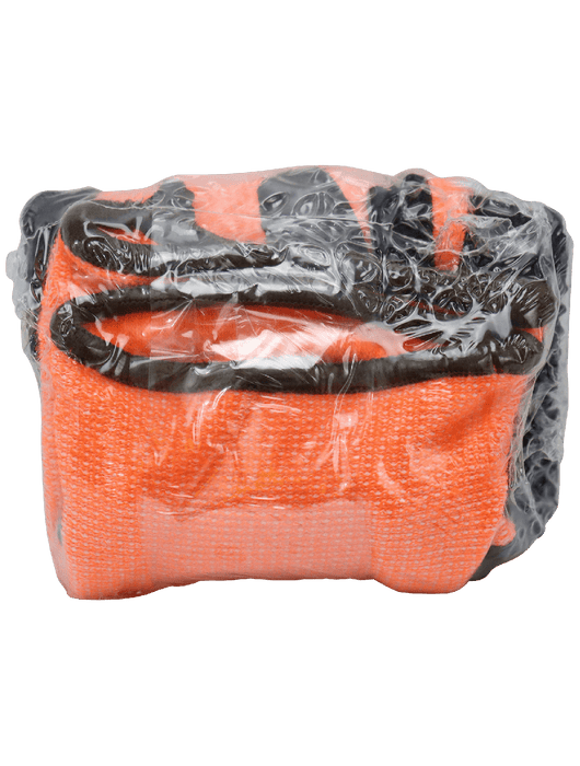 Tsunami Grip® - Mach Finish Nitrile, Nitrile Gots, 13-Gauge Hi-Vis Orange Thermal Protecting Acrylic Shell, EN 407 Level 1 Heat Contact, ANSI/ISEA 105 Cut Level A2