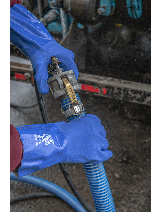 FrogWear® Triple-Dipped Premium PVC, Sandpaper Grip, 12"