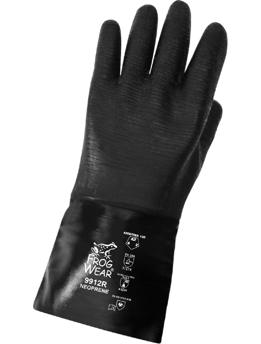 FrogWear® - Heavy Wall Neoprene, Rough Etched Finish, Knit Wrist, 12", Actifresh® Treated