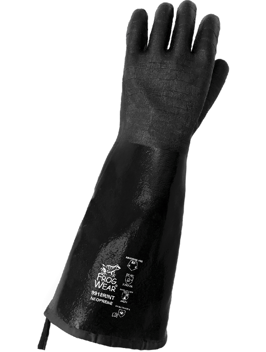 FrogWear® Premium 18" Insulated Neoprene Heat Resistant Supported Gloves