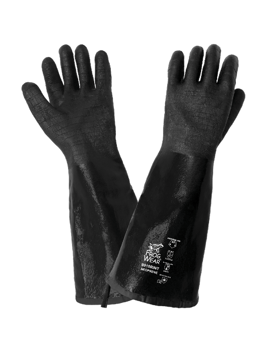 FrogWear® Premium 18" Insulated Neoprene Heat Resistant Supported Gloves