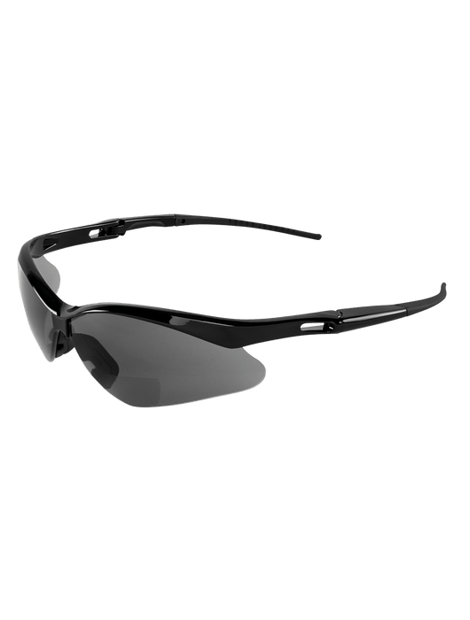 Spearfish®, Shiny Black Frame, Performance Fog Technology Diopter Bifocal Lens Reader