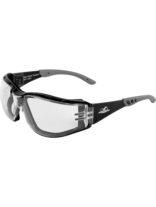 CG5 Convertible Safety Glasses/Goggles w/ Removable Foam Gasket & Temples w/ Performance Fog Technology