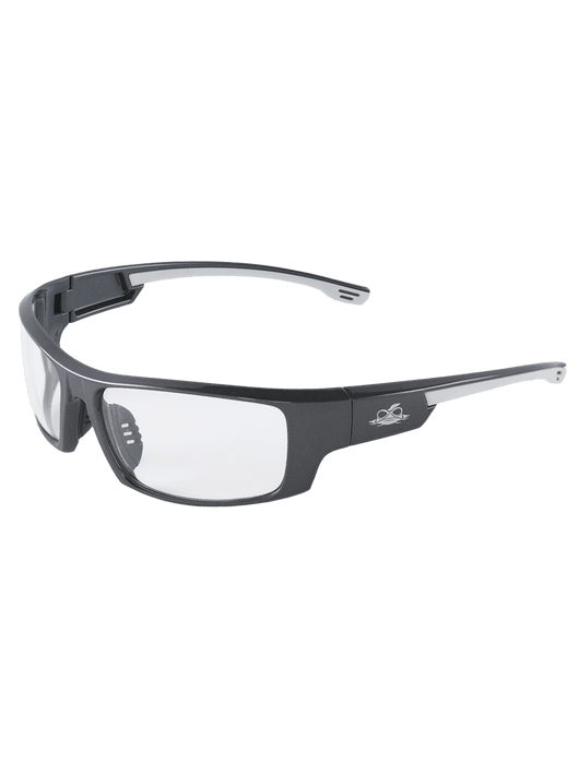 Dorado®  - Performance Fog Technology Lens, Black TPR Nose Piece & White Temple Sleeves