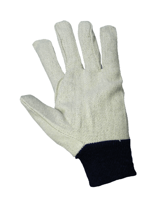 10 oz Cotton Canvas, Navy Blue Knit Wrist, Wing Thumb
