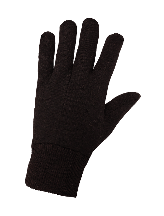 Brown Jersey - 7oz Poly/Cotton Jersey, Knit Wrist