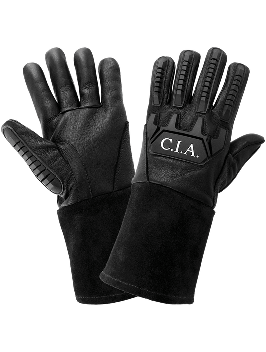 Cut, Impact and Flame Resistant Grain Goatskin Mig/Tig Welding Gloves