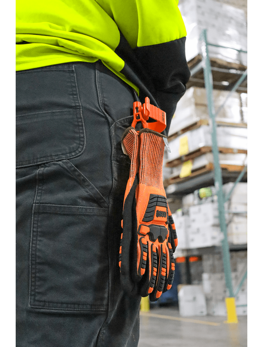 Vise Gripster® C.I.A.- Cut & Impact Resistant, 13g Seamless Tuffalene® Platinum UHMWPE shell, Nitrile Coated Palm, TPU Impact Protection, Knit Wrist, ANSI/ISEA 105 Cut Level A4, ANSI/ISEA 138 Impact Level 2