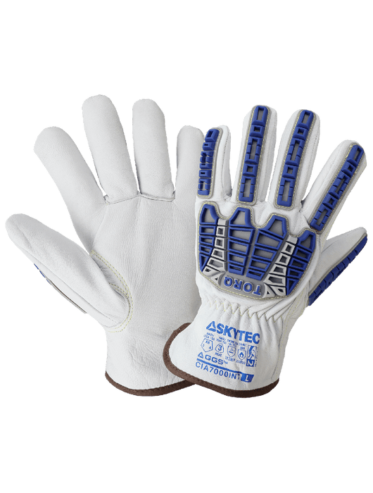 Cut and Impact Resistant Goatskin Leather Insulated Drivers Gloves w/Heat Resistant Aralene® Liner, ANSI/ISEA 105 Cut Level A6