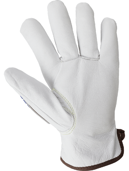 Cut and Impact Resistant Goatskin Leather Insulated Drivers Gloves w/Heat Resistant Aralene® Liner, ANSI/ISEA 105 Cut Level A6