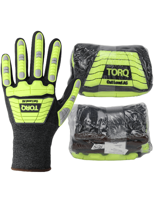 Torq™ Tuffalene® UHMWPE 21-Gauge Vend-Packed Touchscreen Gloves with Multi-Hazard Protection