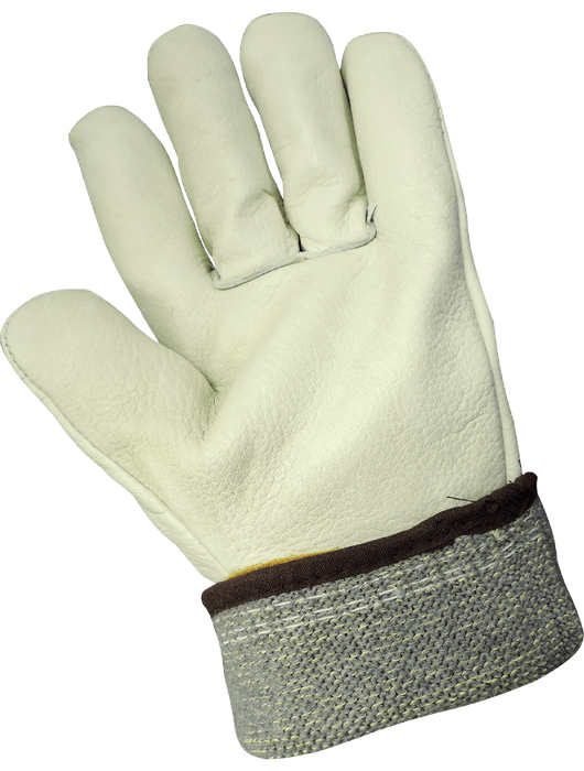 Premium Grain Cowhide Mig/Tig Welding Gloves w/Cut, Abrasion, and Puncture Resistance, ANSI/ISEA 105 Cut Level A4